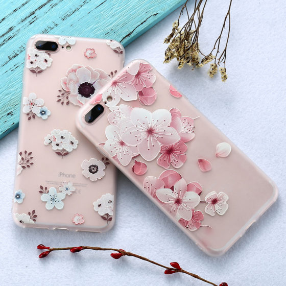 Caso iPhone Floral Caso iPhone Floral