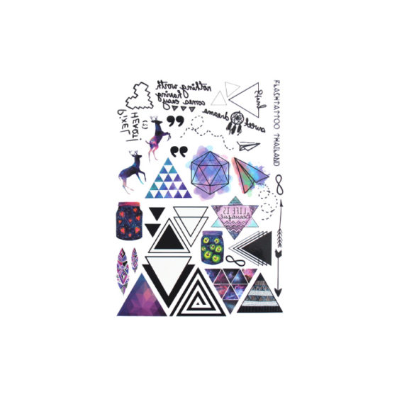 Tatuagens temporárias Geometric Tatuagens temporárias Geometric
